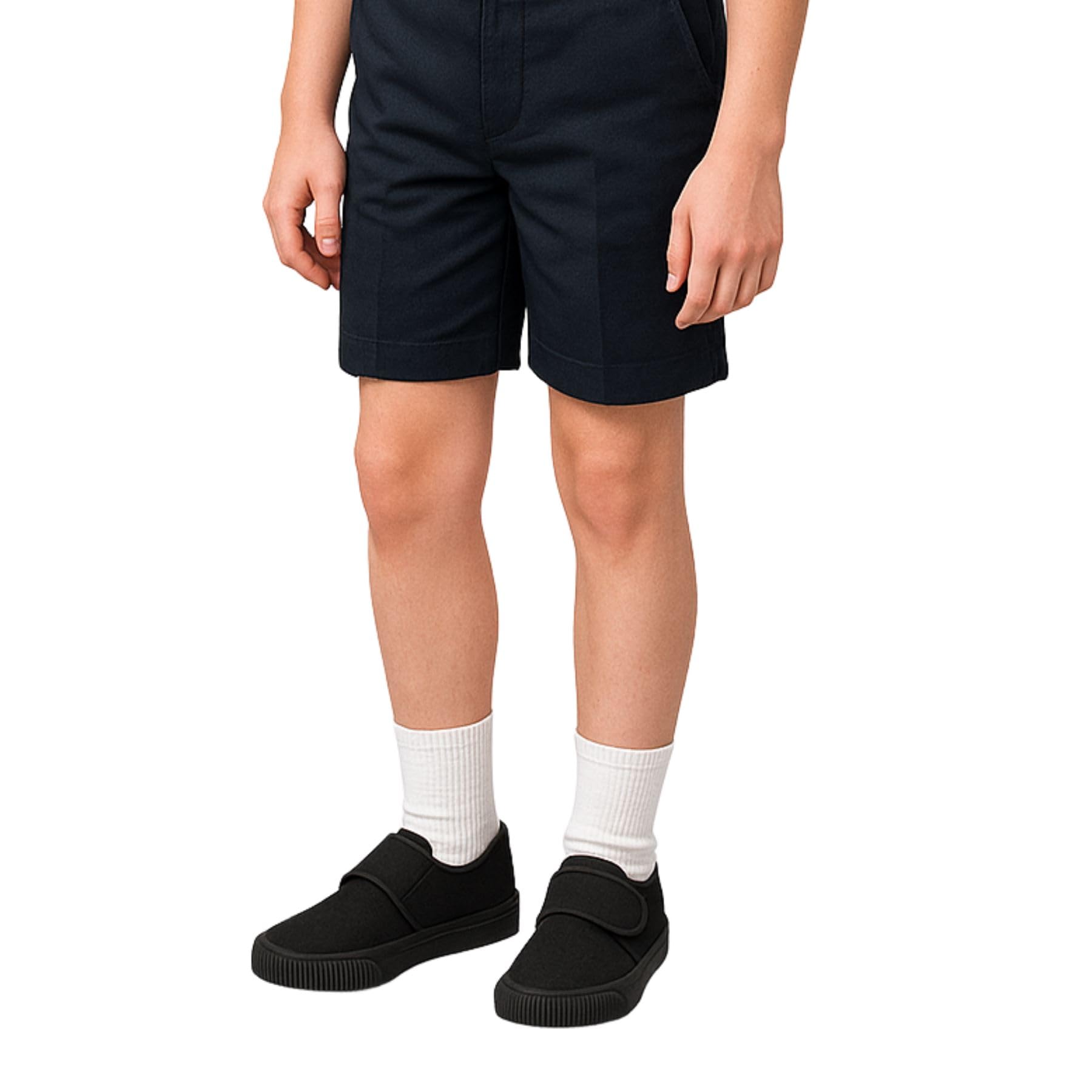 Confezione da 2 scarpe Plimsolls in tela per bambini attivi, tinta unita, scarpe da scuola per aule, parco giochi e sport al chiuso, morbide, unisex, scarpe da ginnastica nere