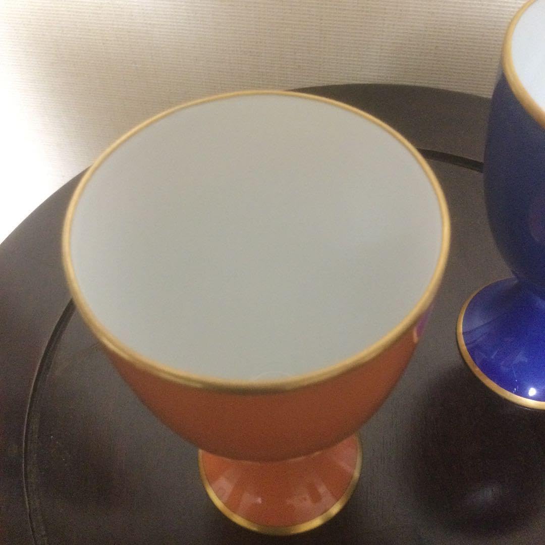 深川製磁、ワインカップ二つセット 深川製磁 ペア ワイングラス 深川製