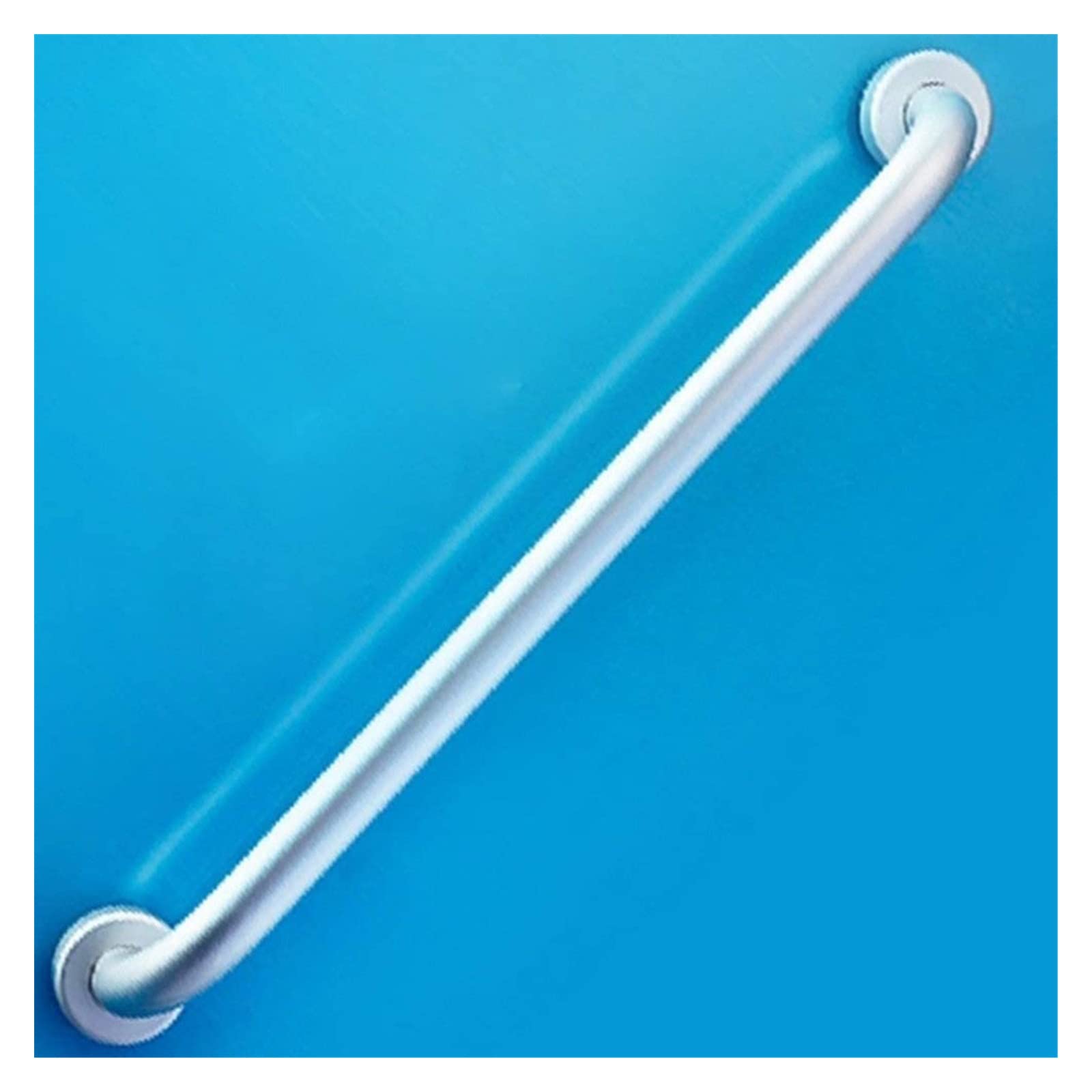 Barras de agarre espaciales de aluminio antideslizante con ventosa de acero inoxidable, soporte de seguridad antiestático (tamaño: 500 mm)