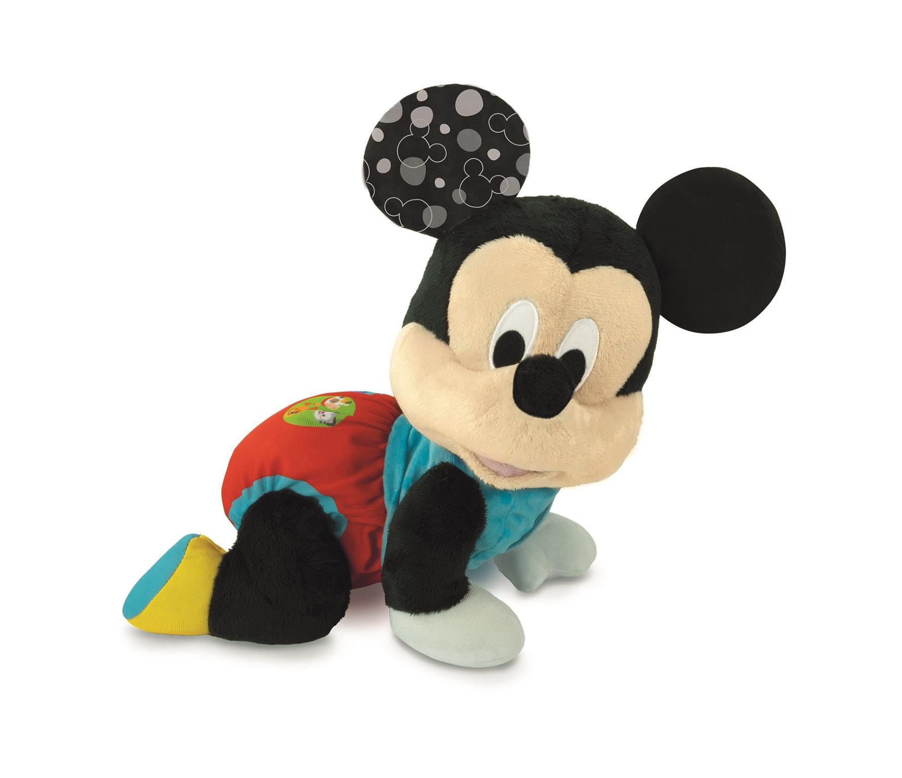 Clementoni Disney Baby, Mickey Crawling, Soft toy for Kids, 17484