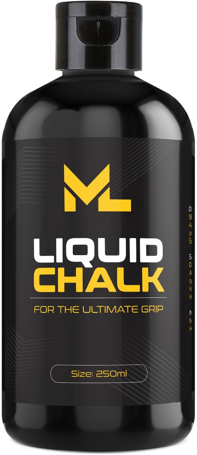 Muscle Locker Ultimate Grip Liquid Chalk, Sweat-Free Hands for Weightlifting, Gym, Rock Climbing, Bouldering, Gymnastics, Pole Dancing CrossFit, Bodybuilding