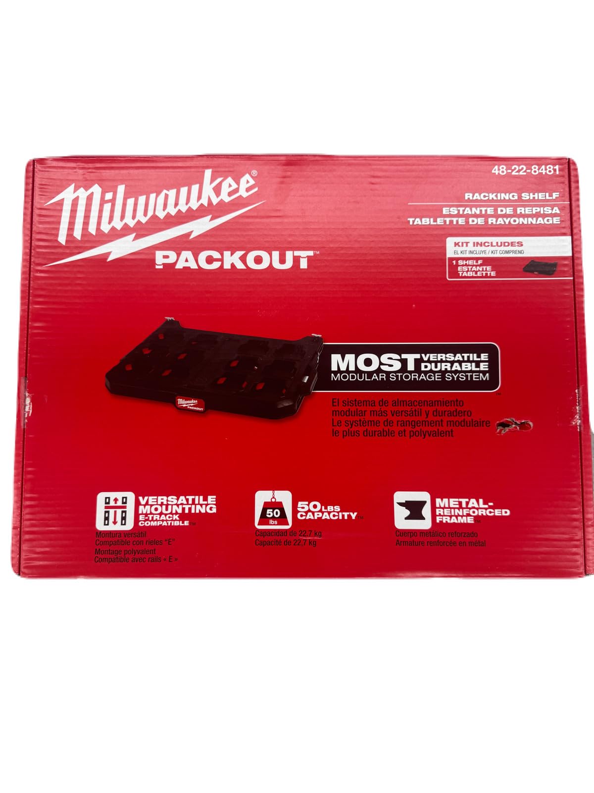 Milwaukee Electric - PACKOUT Racking Shelf
