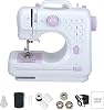 Sewing Machine for Beginner, 12 Needle Multifunctional Household Machine Electric Portable Double Thread Reverse Sewing Machine Two Speed