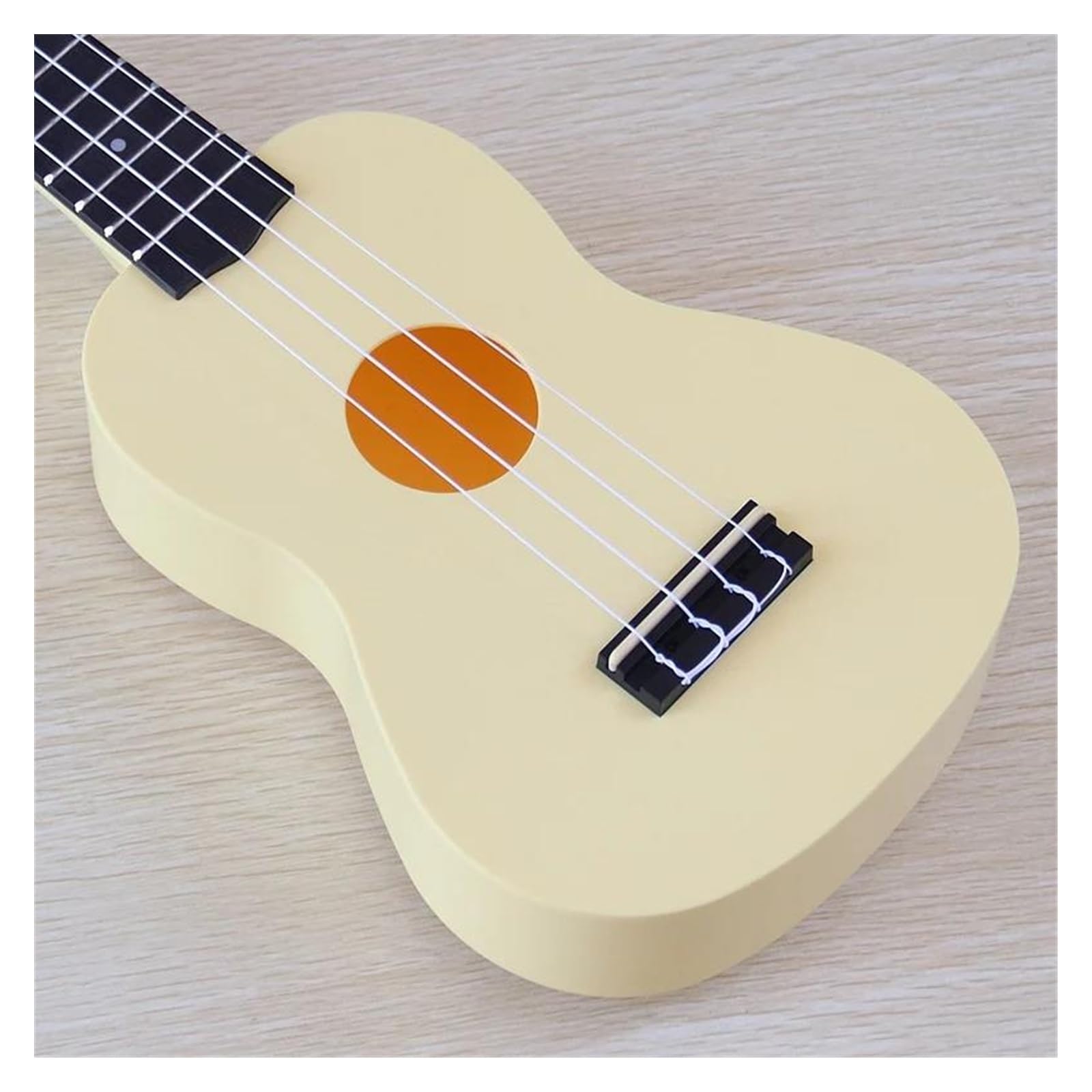 Ukulele Professionale Da 21 Pollici A 4 Corde In Fibra Di Carbonio Con Design A Motivi Colorati Ukulele