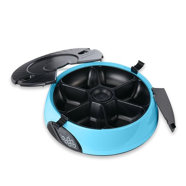 Foto 2 de 8 de PETCUTE Comedero Automático Gatos Comedero Automático para Perros Dispensador Comida Gatos Alimentador…