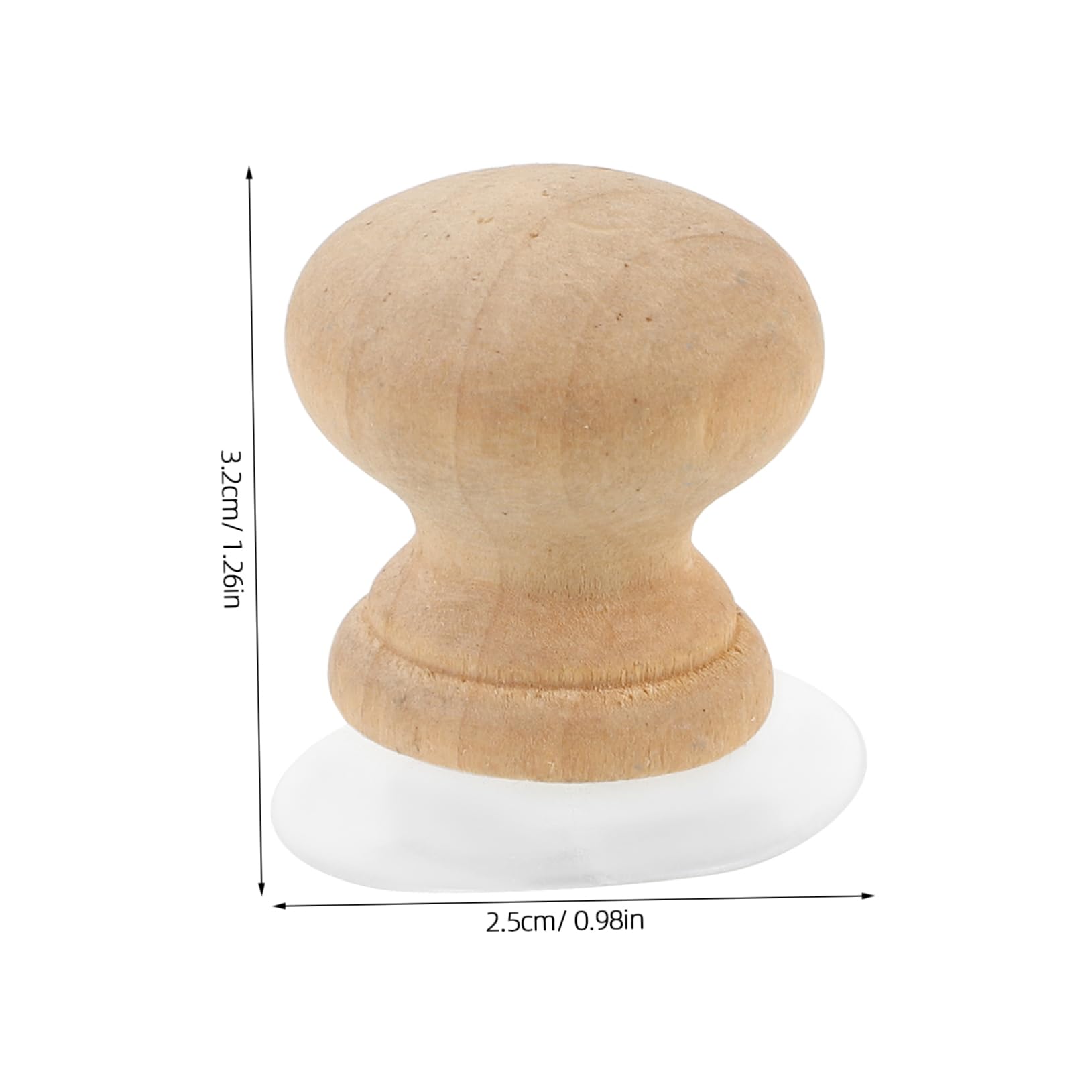4 Piezas Regla De Succión Herramientas De Regla Herramienta De Acolchado Suministros Para Acolchar Herramientas Para Acolchar Beige Madera NUOBESTY