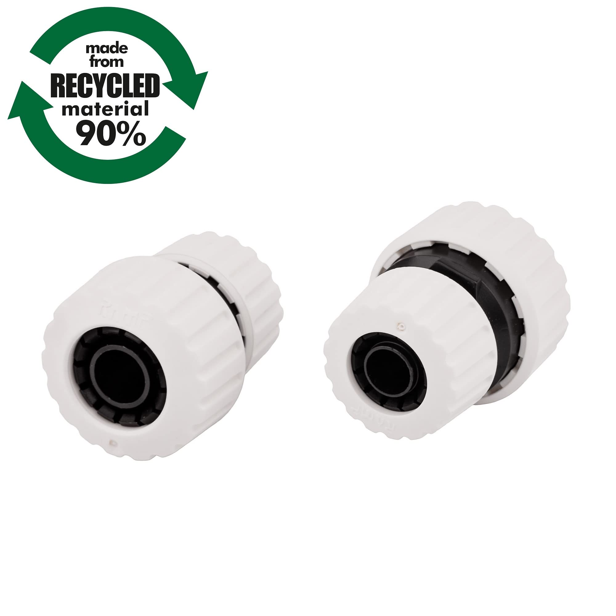MIVOS Hose Connector 1/2 Inch to 3/4 Inch, Garden Hose Reduction, Made from 90% Recycled Plastic - Image 3