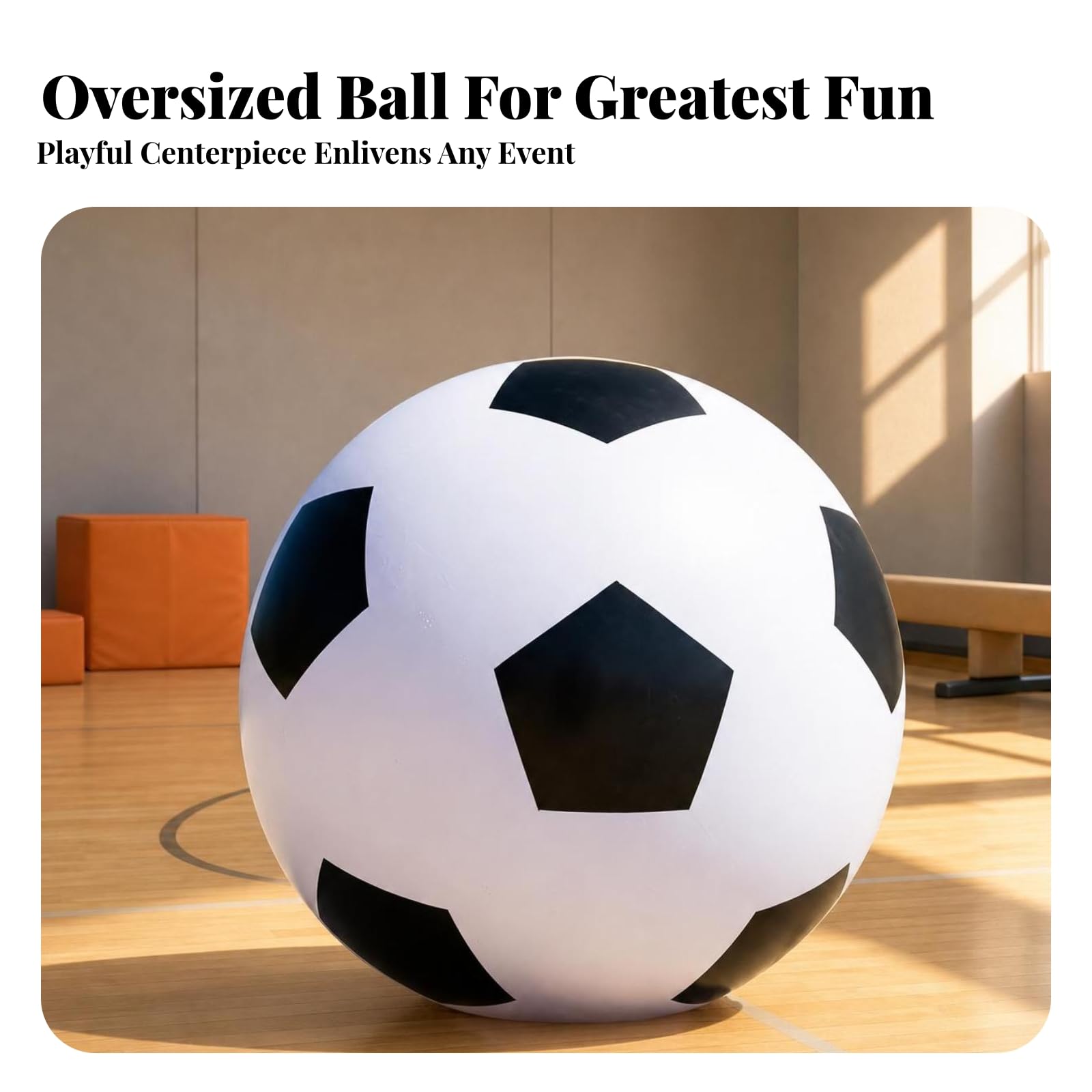 Pelota Hinchable de Playa Pelota de Juego Balón Inflable Juguete Acuático Bola Recreativa en PVC Grueso para Lanzar y Adecuada para Juegos Actividades de Jardín