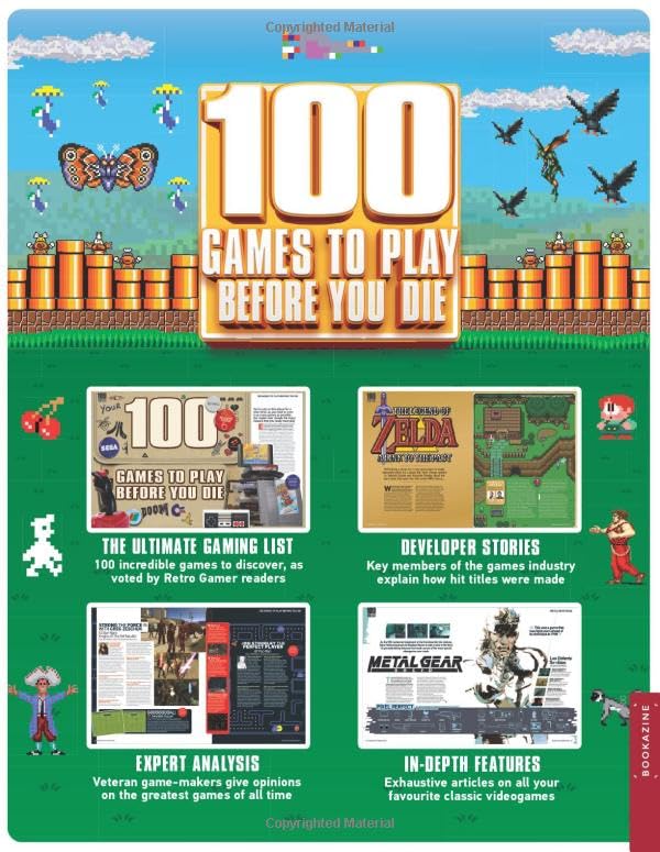 100% Unofficial: 100 Retro Games To Play Before You Die: In-depth features, developer access, & behind the scenes image 3