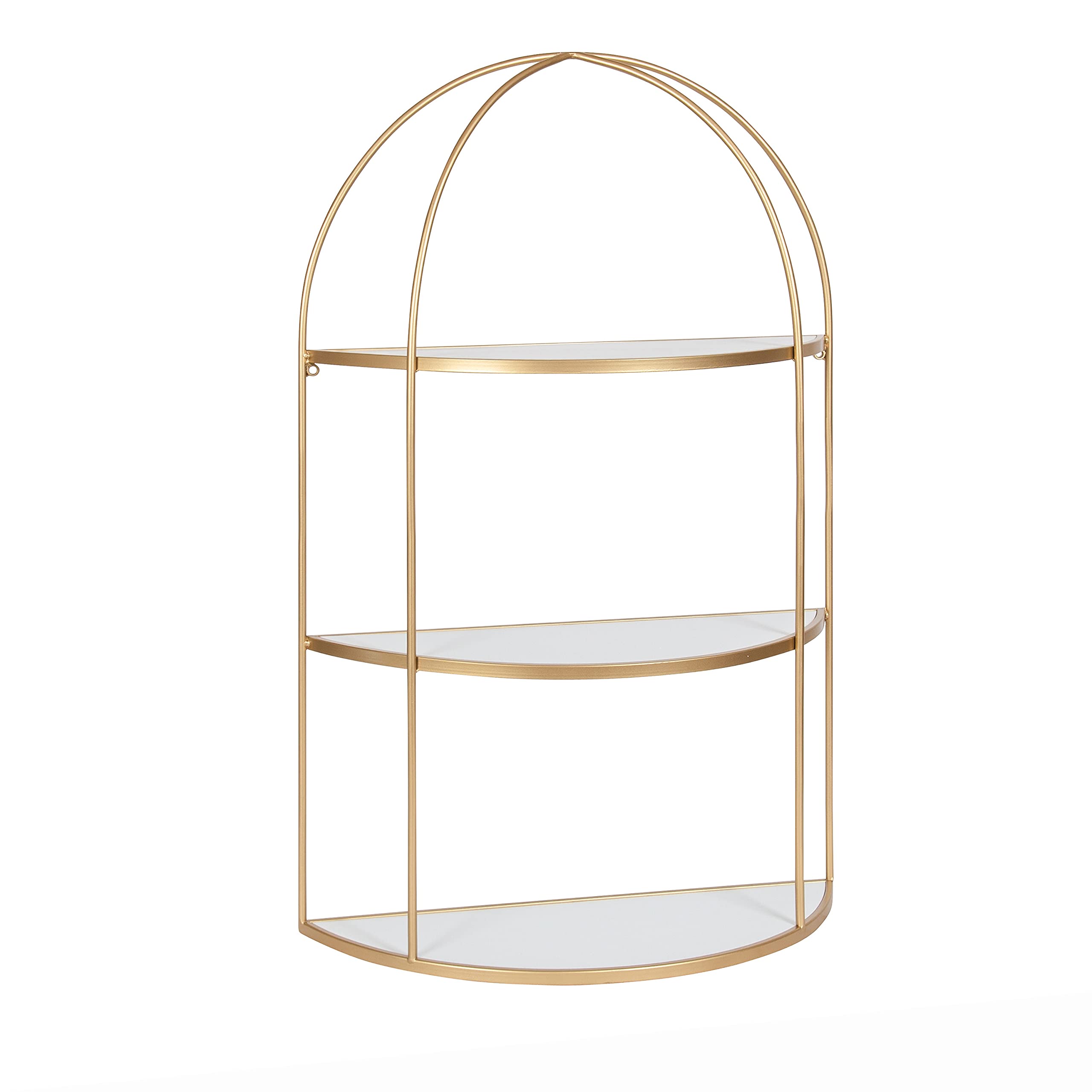 Amazon.com: Kate and Laurel Freade Modern 3 Tier Shelf, 22 x 8 x