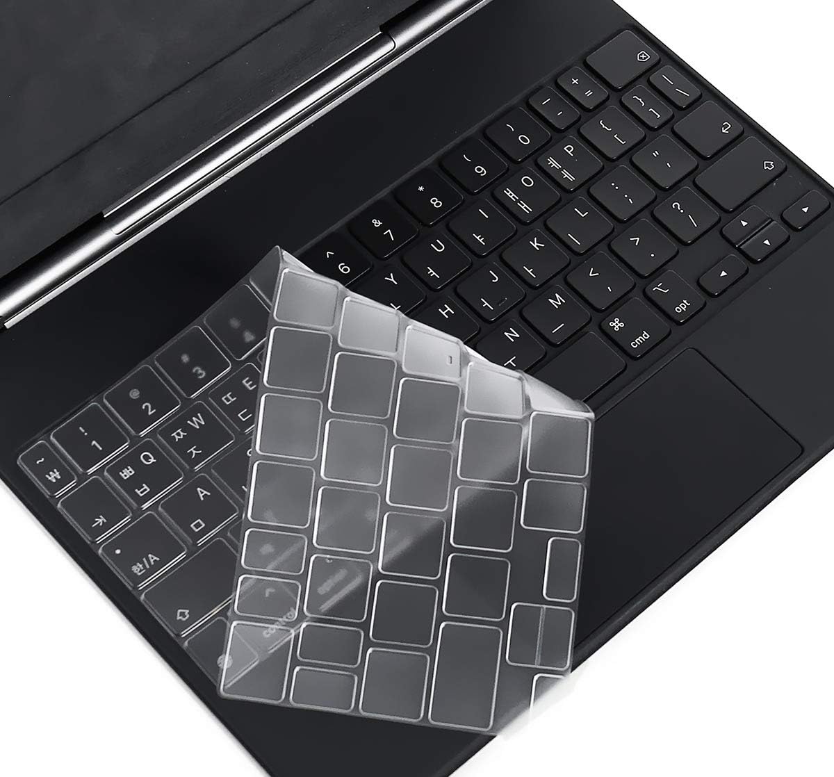 CaseBuy Ultra Thin Keyboard Cover for New Apple iPad Pro 11 2020 Release with Magic Keyboard(2nd Generation), 2020 iPad Pro 11 Accessories, iPad Pro 11 2020 TPU Protective Skin