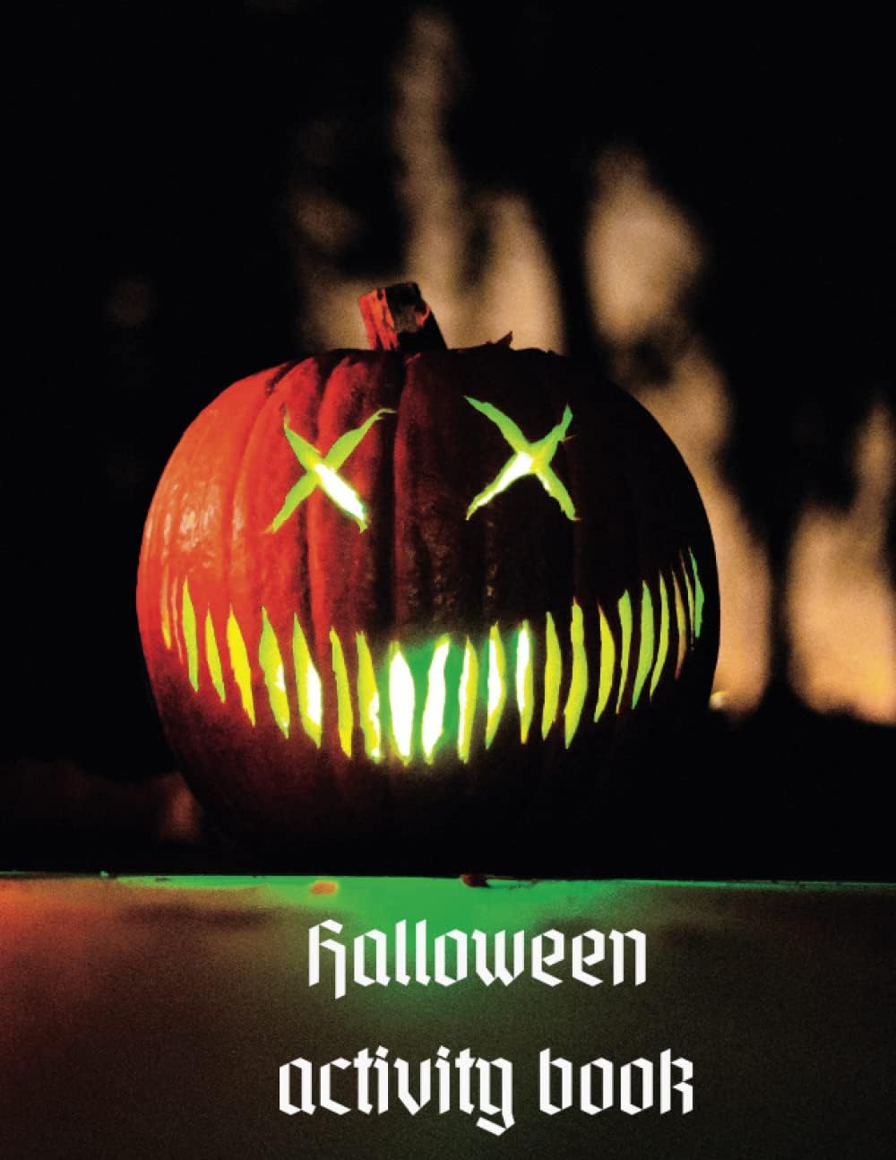 Halloween activity book Paperback – 1 October 2022