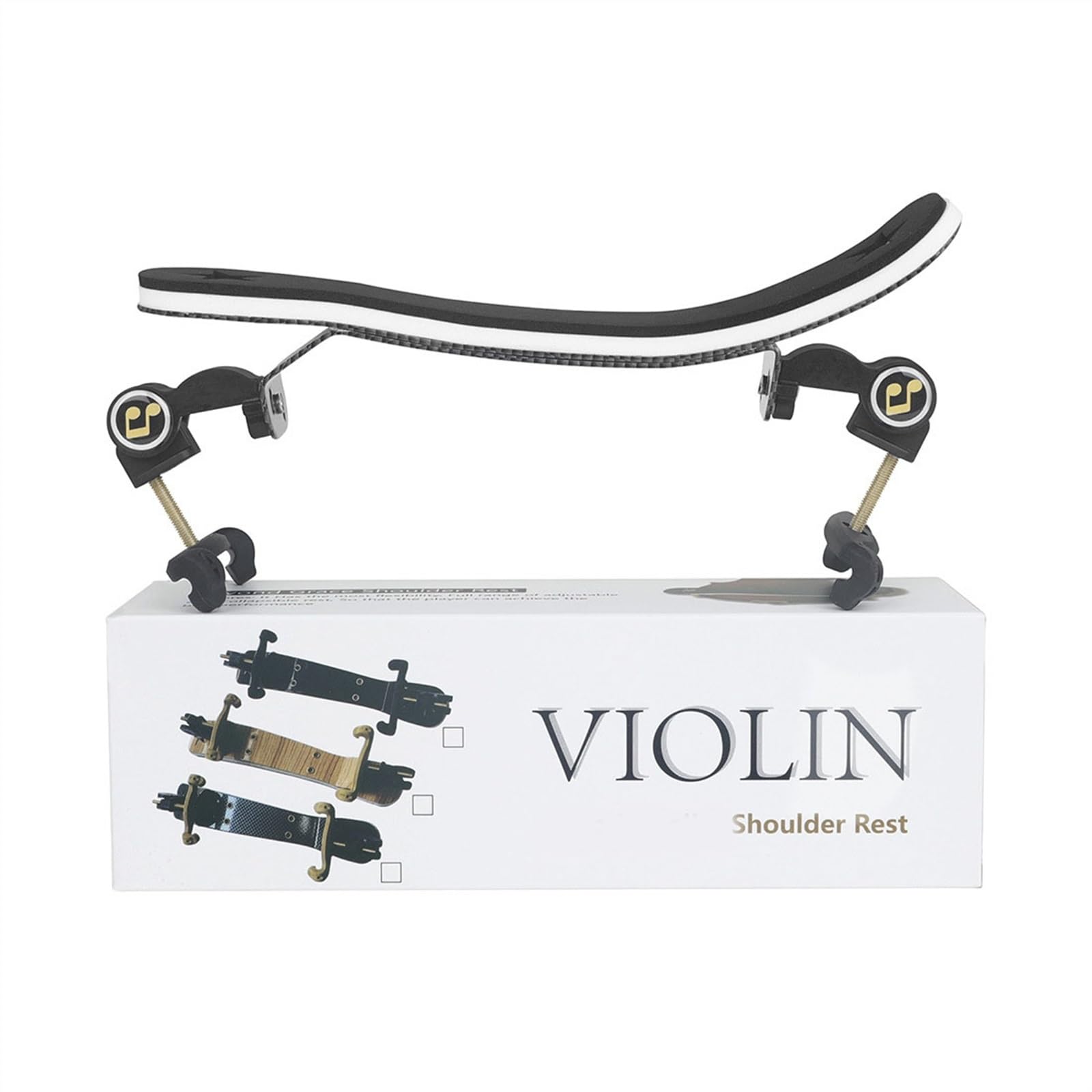 Hombrera para violín Almohadilla De Esponja Gruesa Para El Hombro Del Violín Reposapiés Para Violín 3/4 4/4 Accesorios Universales Para Violín