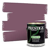 Vista 752 de Pintura interior + imprimación PRESTIGE, todo-en-uno, 1 galón, acabado plano, color comparable al Valspar* Royal Garnet*