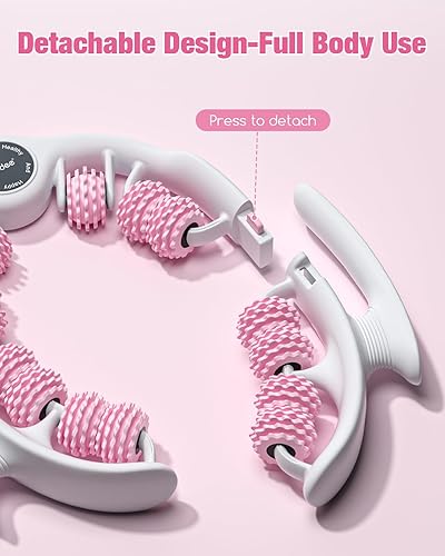 Miniatura 2 de bedee Herramienta de masaje para celulitis, masajeador de drenaje linfático, herramienta de masaje para brazos, piernas, estómago, rosa