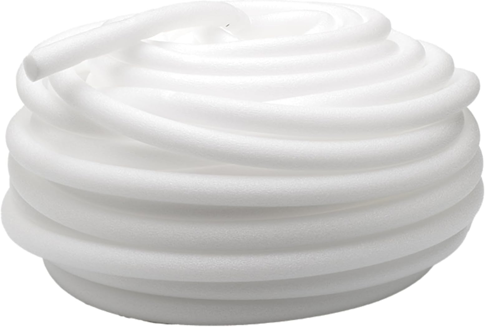 Biella 10mtr White Colour Backer Rod For Gaps And Joints, Foam Rope Caulk Crack Joint Filler Roll Seal Weather Strip For Home Construction (10mm)