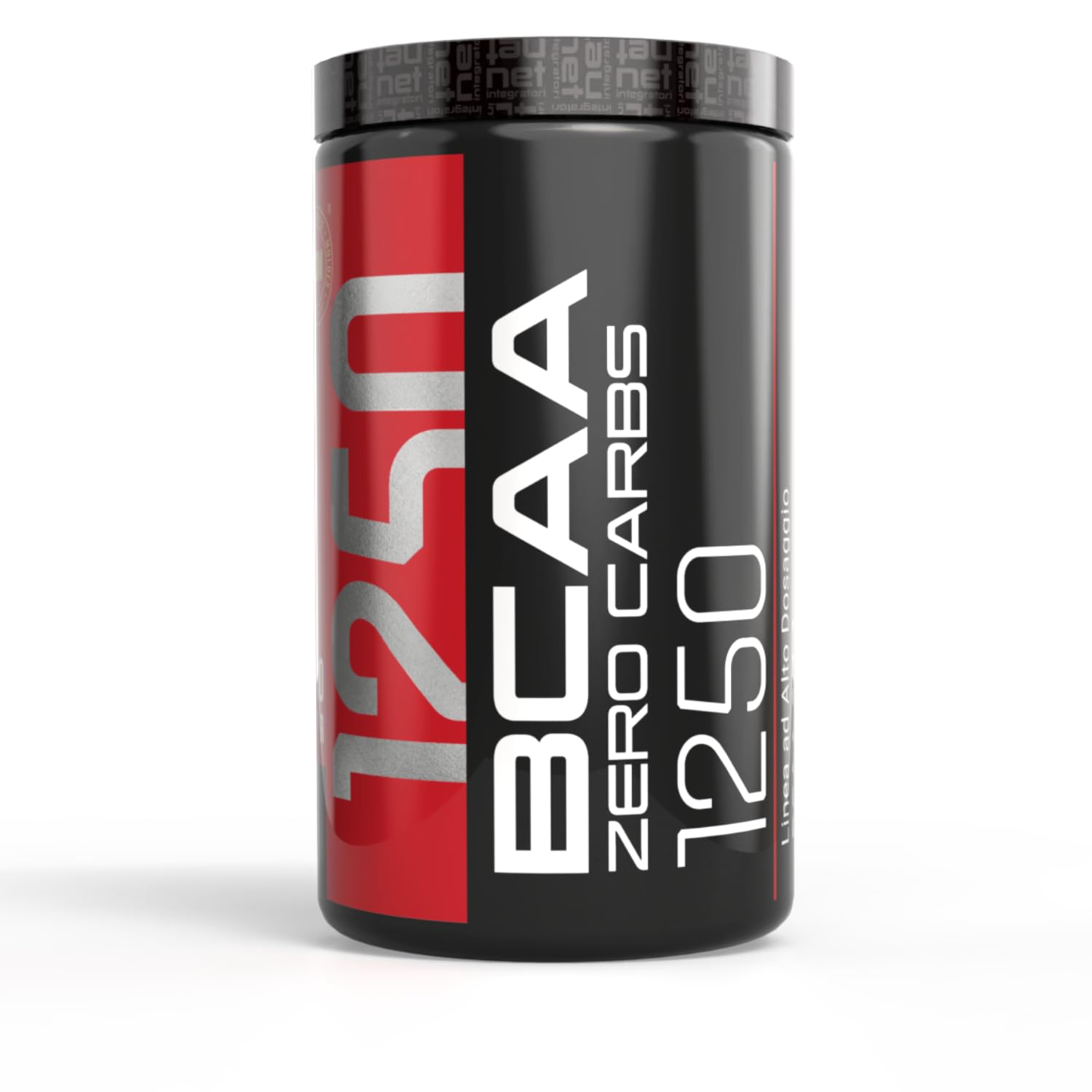 Net Integratori BCAA Zero Carbs 1250 – Aminoacidi Ramificati in rapporto 2:1:1 con Vitamina B6 per il Recupero Muscolare Pre Intra e Post Workout (400 compresse)