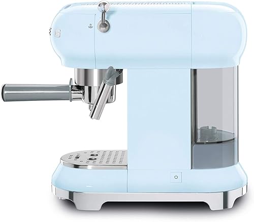 Miniatura 3 de Smeg Máquina de café estilo retro años 50, Azul pastel