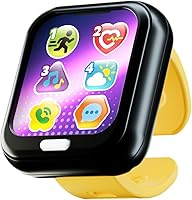 ToyFinity Toddler Smart Watch for Kids: Educational Toy with Real Sounds, 7 Interactive Buttons for Shapes, Numbers & Pretend Play - Boys Girls