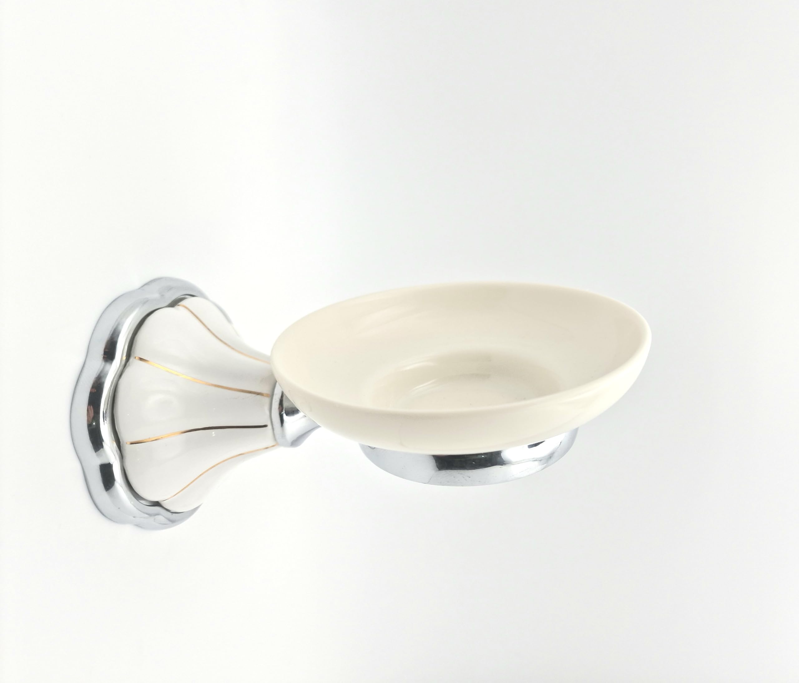 White Ceramic Bathroom Accessories (White Ceramic Soap dish)