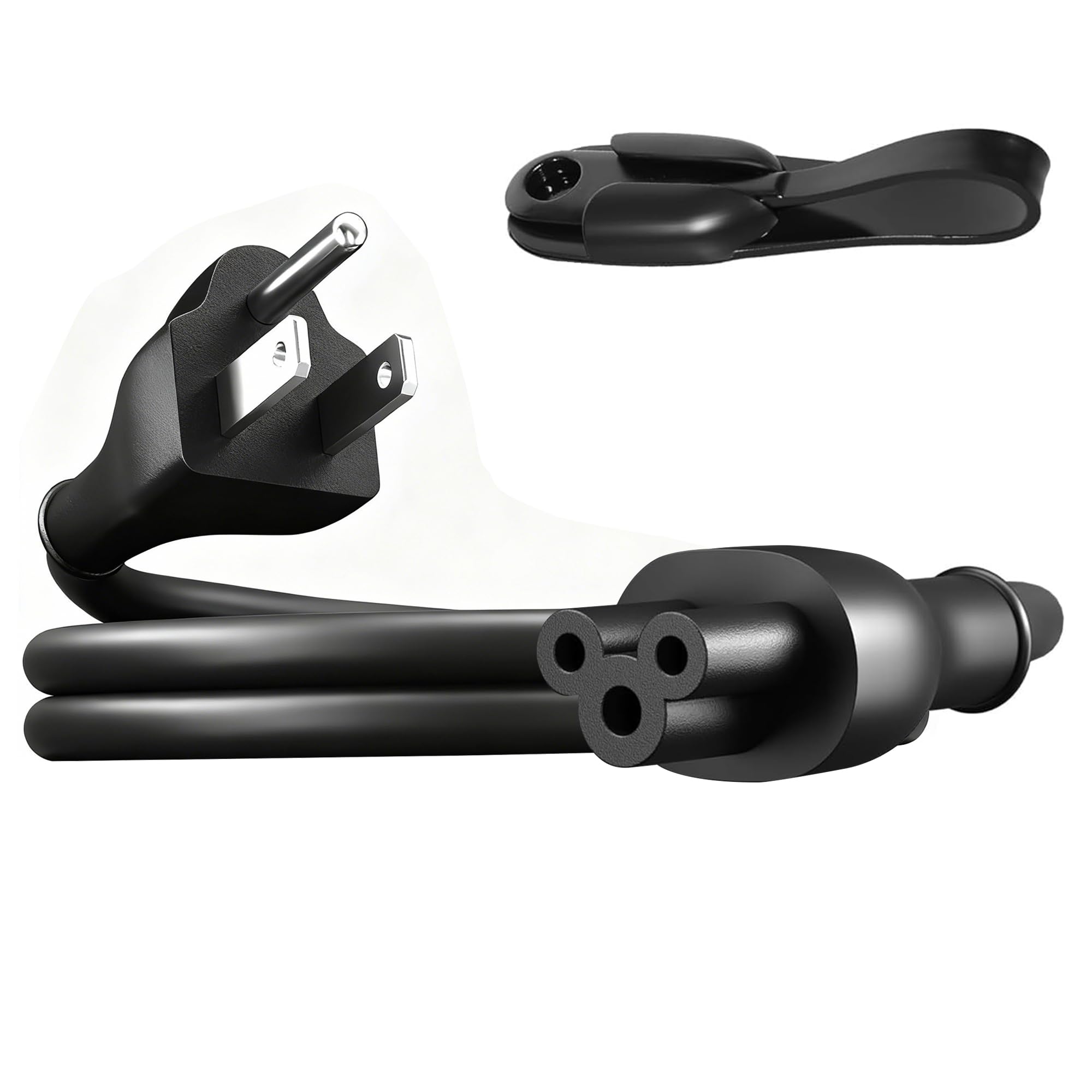 Elecan Mickey Mouse Replacement Laptop Power Cord 2 Ft, Seamless 5