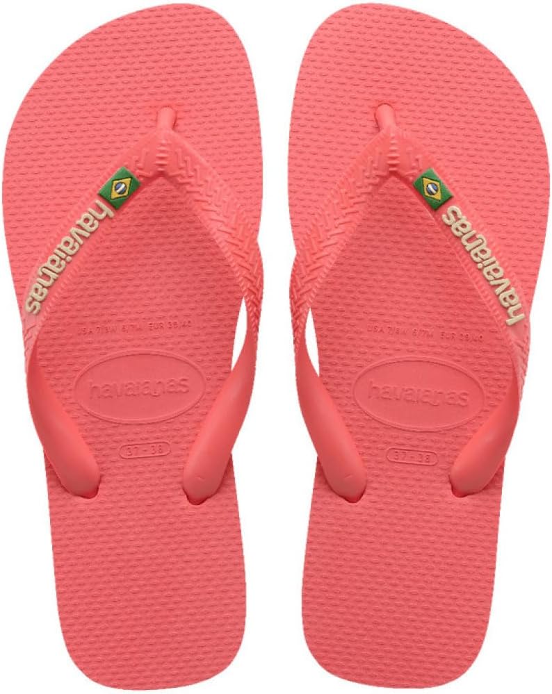 Havaianas - Brasil Mix, Comfortable, Durable and Lightweight Flip-Flops, with Non-Slip Sole, Unisex Adults