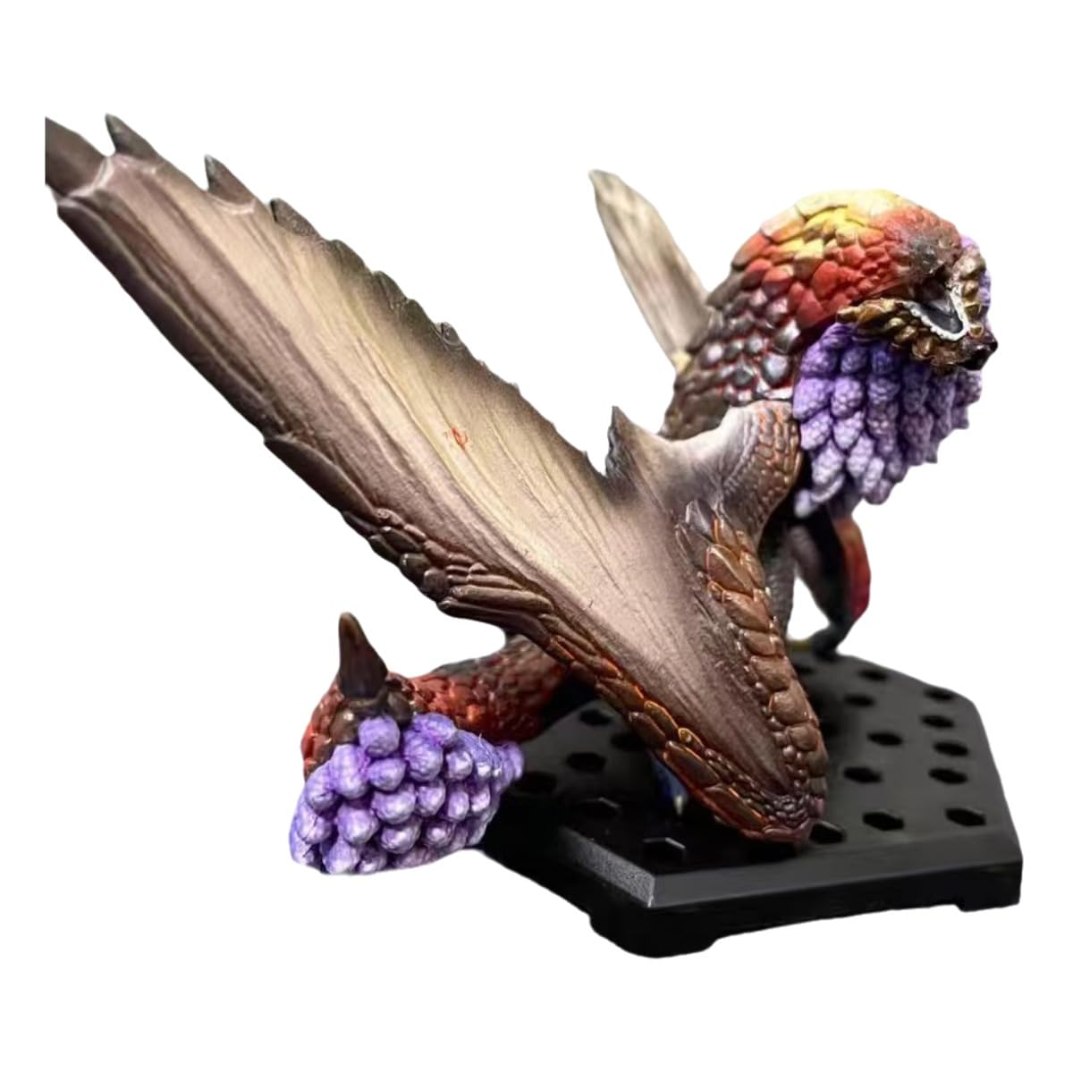Statuetta di drago bazelgeuse d'azione di drago bazelgeuse arrabbiato 10 cm / 3,9 pollici modello in PVC Artigianato per i fan di anime Regalo