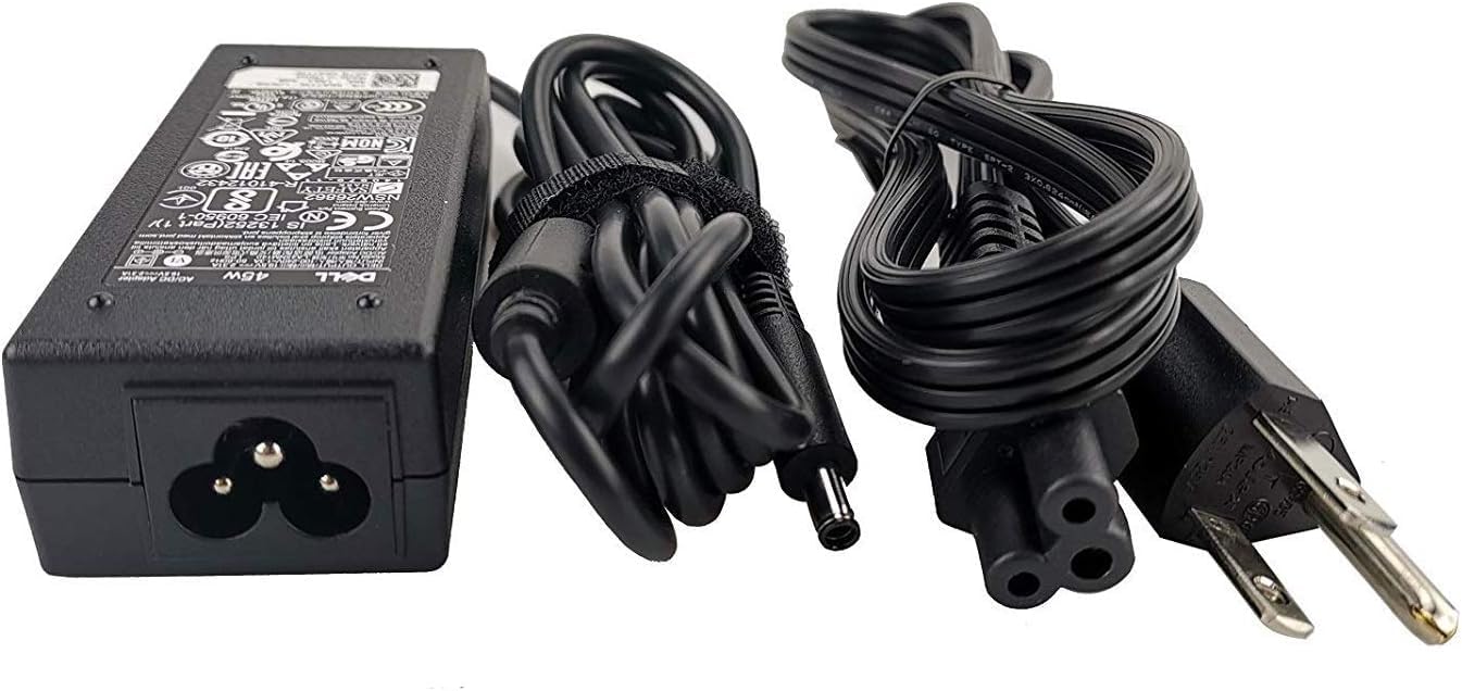 New Genuine 45W AC Power Charger Fit for Dell Inspiron 11 13 14 15 3000 5000 7000 Series 3552 3555 3558 3565 3567 5551 5552 5555 5558 5559 5565 5567 5568 5578 7558 7568 7569 7579 Laptop LA45NM140