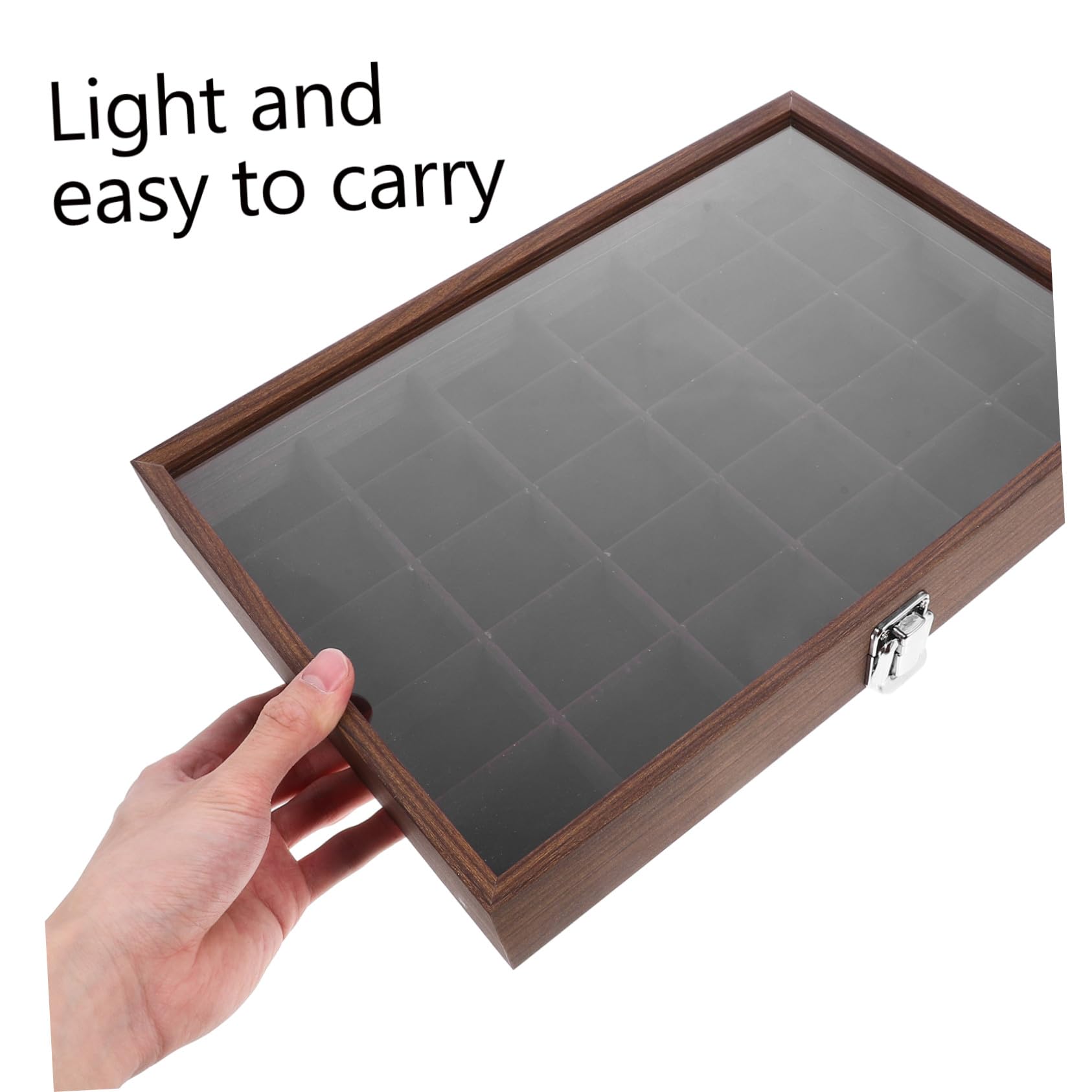 Boîte de Rangement pour Sachets de Thé Rectangulaire 30 Compartiments