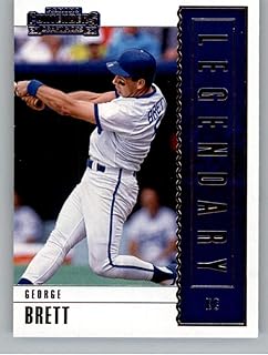 2020 Panini Contenders Legendary Baseball #5 George Brett Kansas City Royals Official MLB PA Trading Card From Panini Amer...