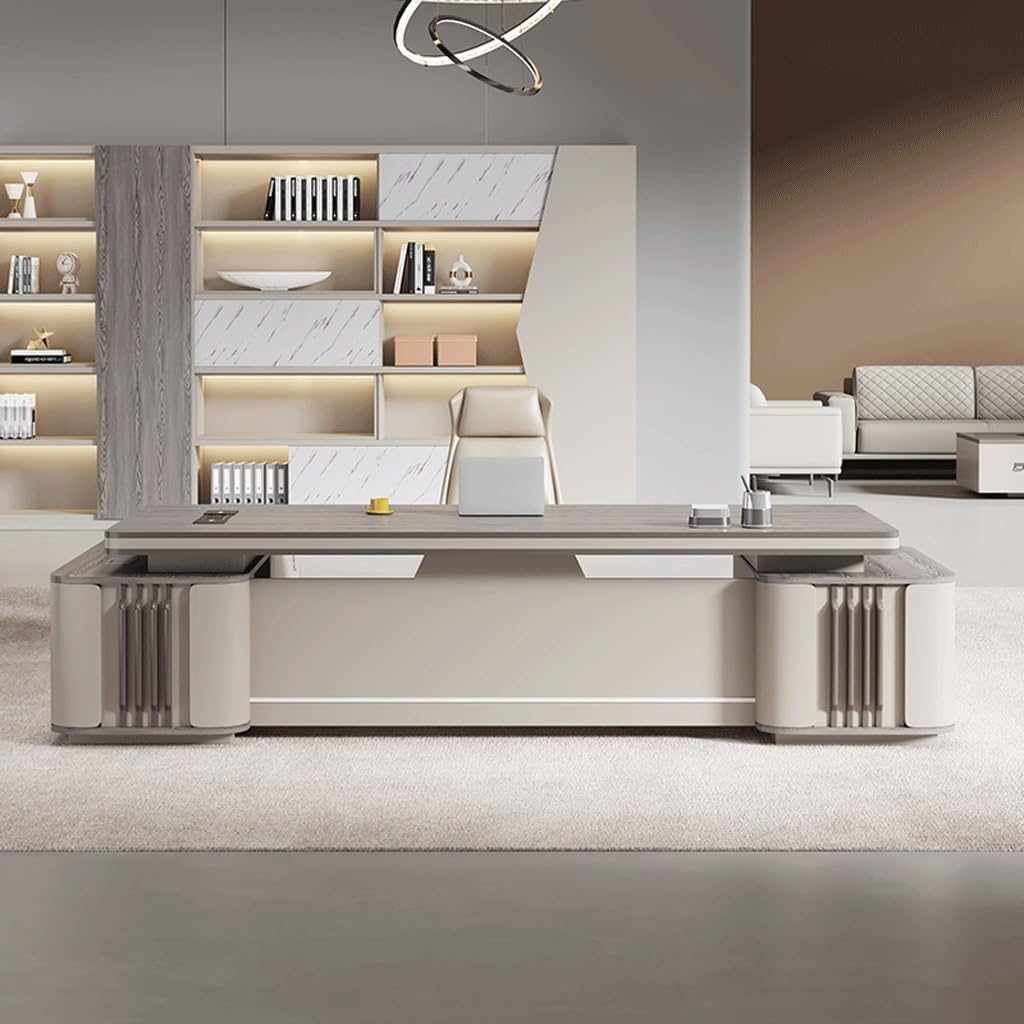 Mesa de Escritorio Para Computadora Scrivania Direzionale Singola Semplice Ed Elegante For L'ufficio Del CEO, Mobili For Scrivania Del Manager Scrivania da Studio Per Camera da Letto