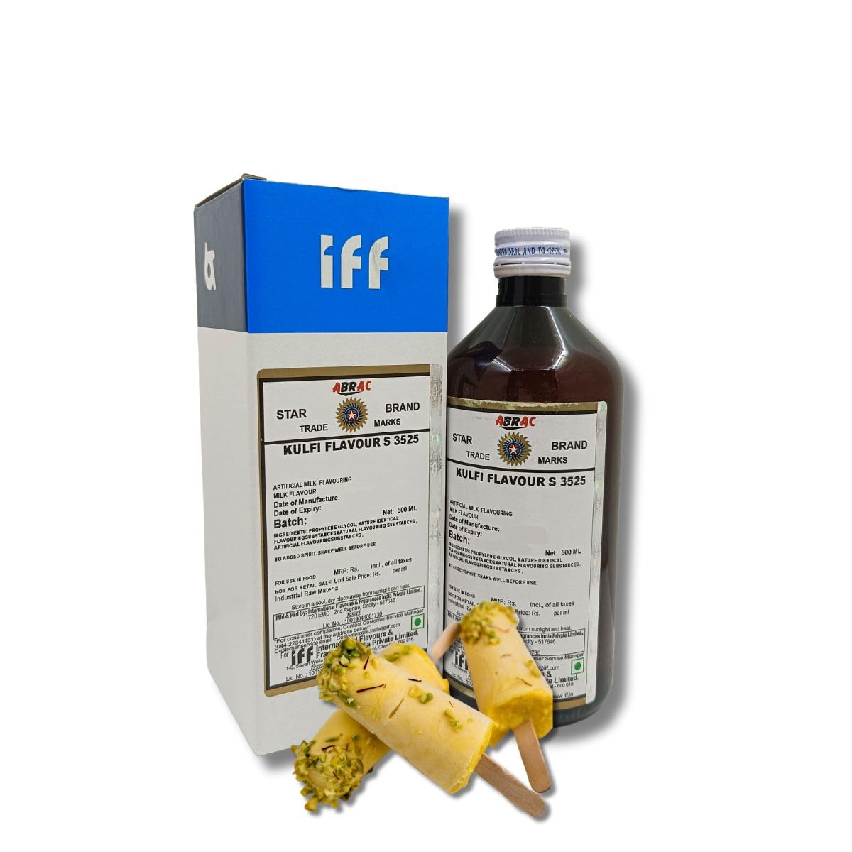IFF KULFI FLAVOUR S3525 Flavour/Essence (Used in Ice Cream, Cakes, Kulfi, Sweets, Confectioneries, Cookies, Sherberts, Milkshakes etc)- 500 ML Pack (B0CXXGJ6LQ) Amazon Price History, Amazon Price Tracker