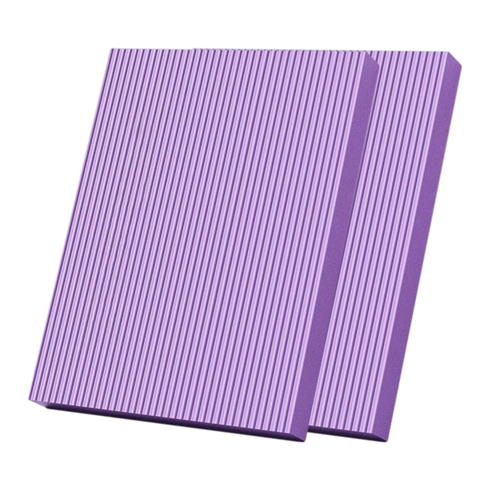 2 Packs Exercise Balance Pads, Non-Slip Foam Balance Pad High-Density Knee Pad for Physical Therapy, Yoga, Fitness, Stability Training, 17.7” x 13.7” x 1.57”