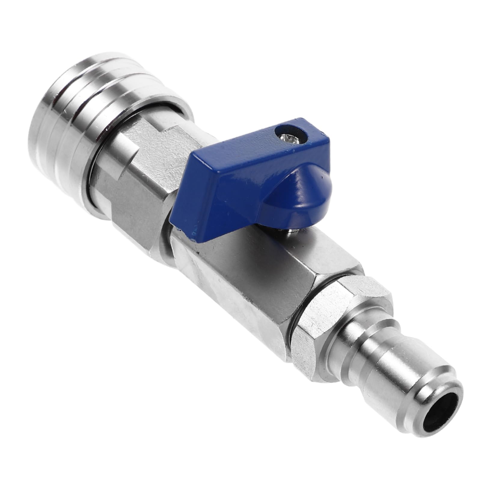 ibasenice Raccordo Valvola Inossidabile per Idropulitrice Connettore Rapido per Pulizia e Giardinaggio Resistente e Versatile per e Professionale