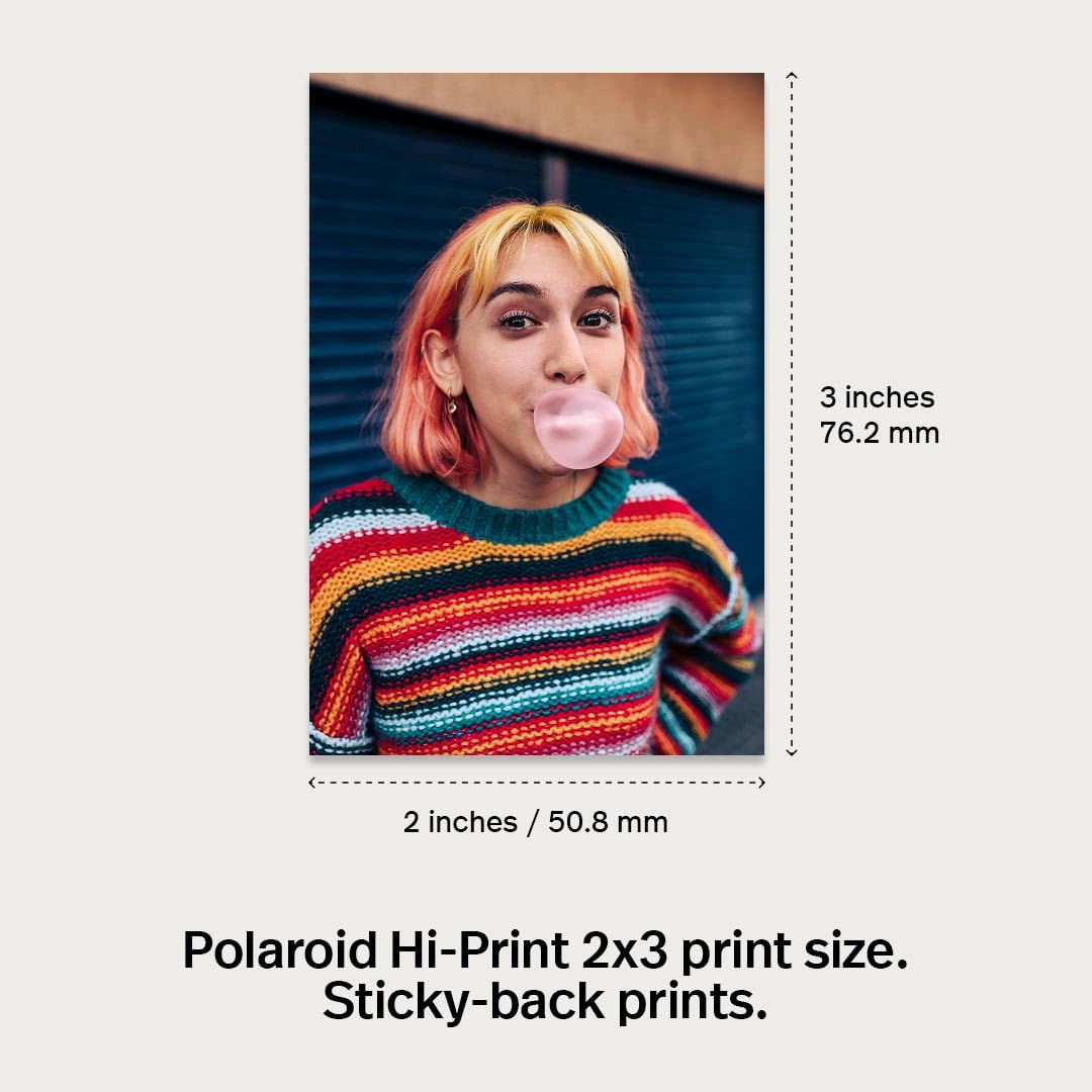 Polaroid Papier Hi·Print - 2x3 Paper Cardridge (20 arkuszy)