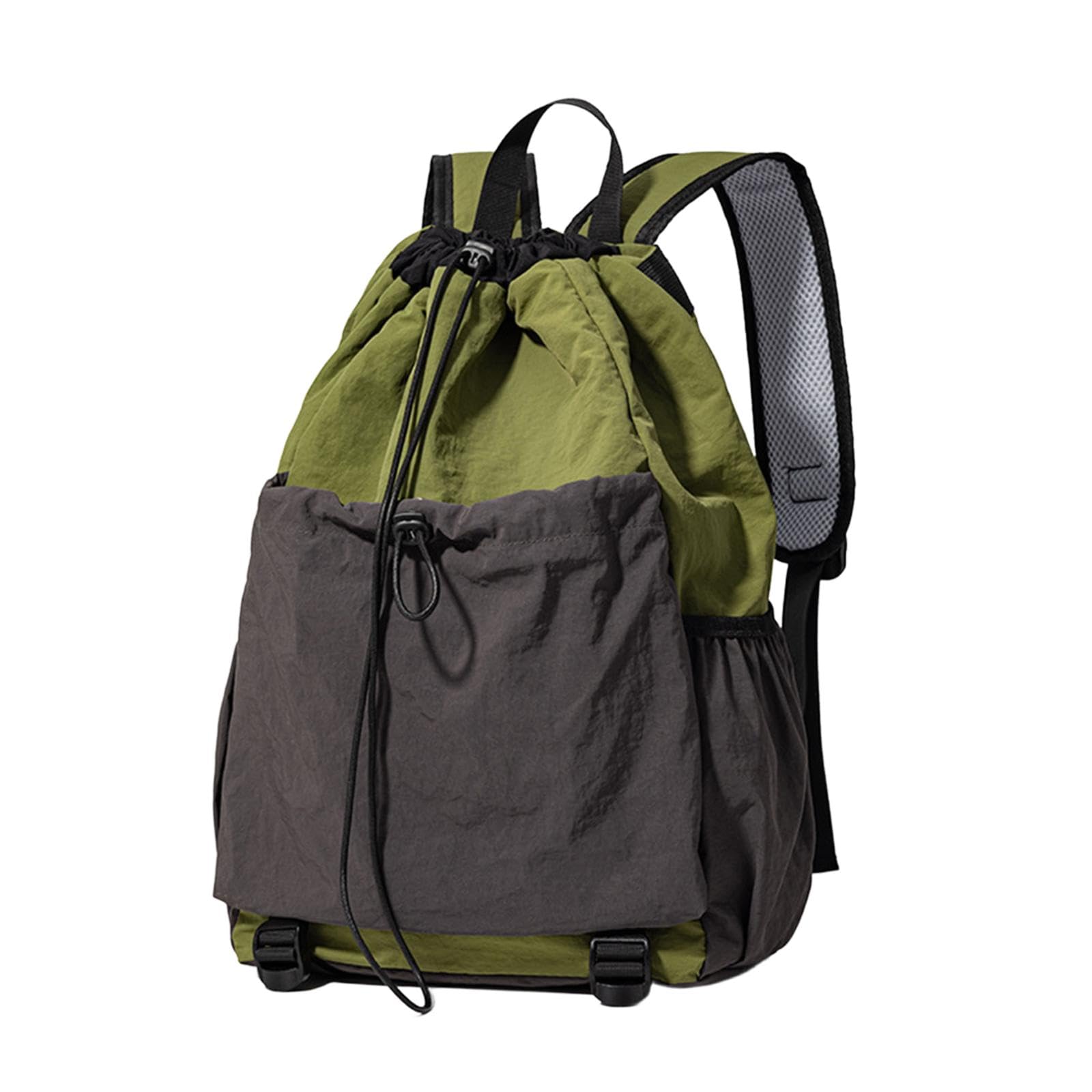 Drawstring Backpack Portable for Balls Accessories Pickleball Squash Racquet Green-image-8