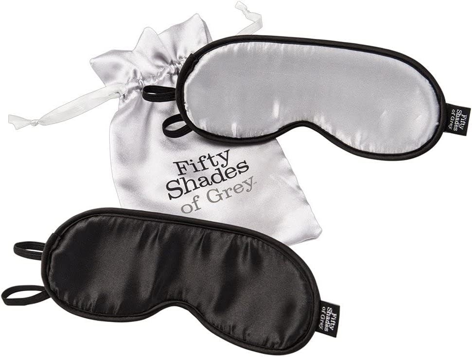 Fifty Shades of GreyNo Peeking Soft Twin Blindfold Set