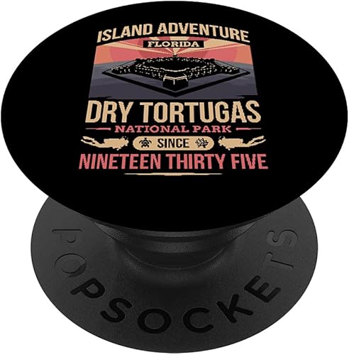 Dry Tortugas Island National Park US Key West Florida PopSockets Swappable PopGrip