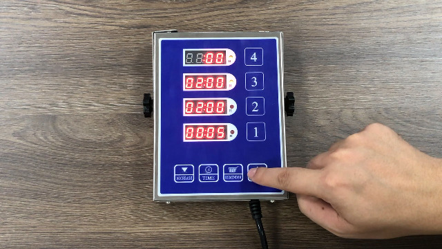 Commerciële Achtste 8 Kanaals Sleutel Keuken Timer