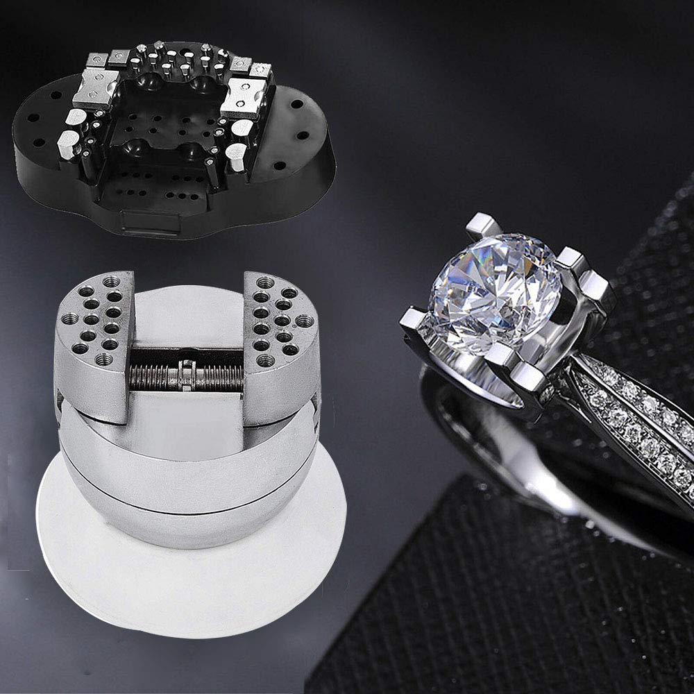 Ball Vise Engraving Setting Tool 3 inch Professional Ball Vise 30 PCS