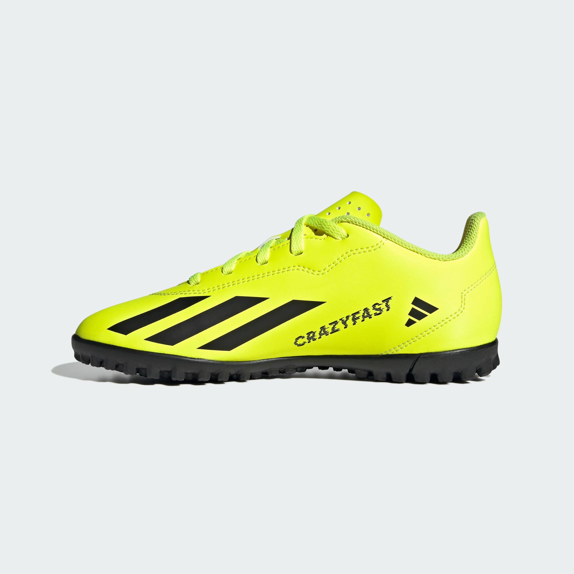 adidas X Crazyfast.4 Sneaker, DGH Solid Grey, 3.5 UK Child