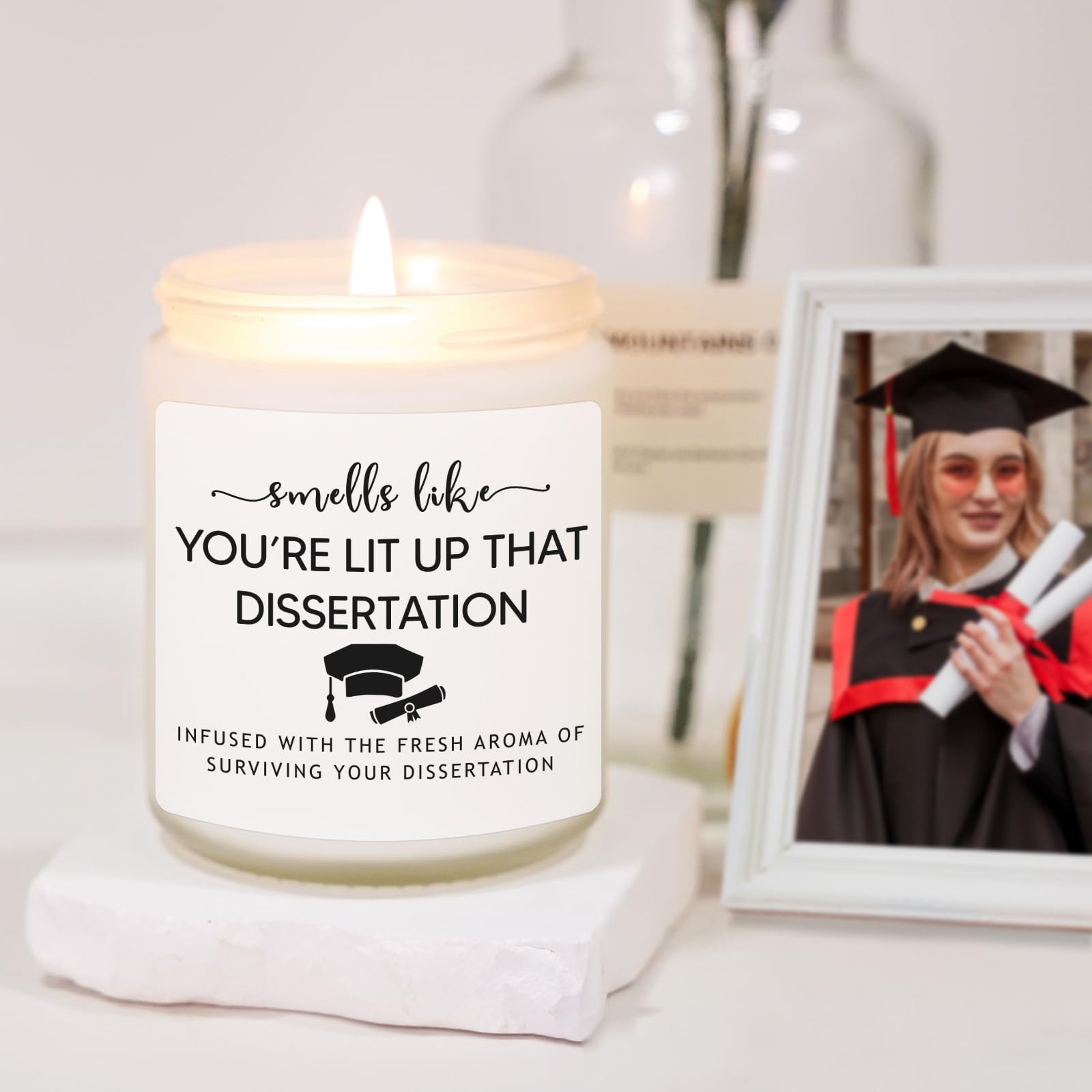 Pavilion Gift Company - Love is Patient, Love is Kind, Love Ever Fails - 12 oz Wax Reveal Secret Surprise Message Triple-Wick Jasmine Scented Candle Housewarming Wedding Anniversary Wife Present