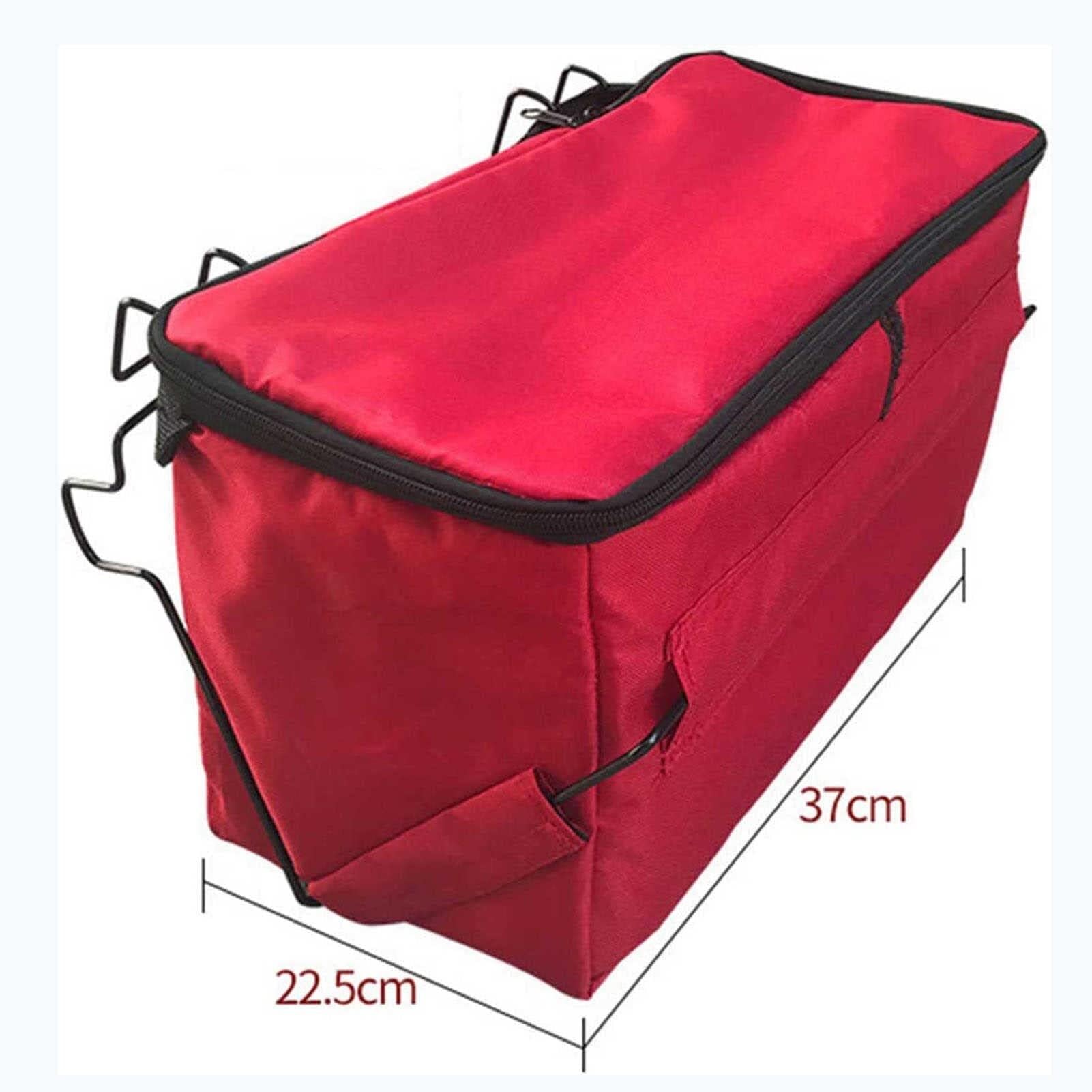 Borsa termica per alimenti da 15 l, lavabile, pieghevole, per campeggio, barbecue, shopping, golf, picnic, perfetta per viaggi e attività all'aperto