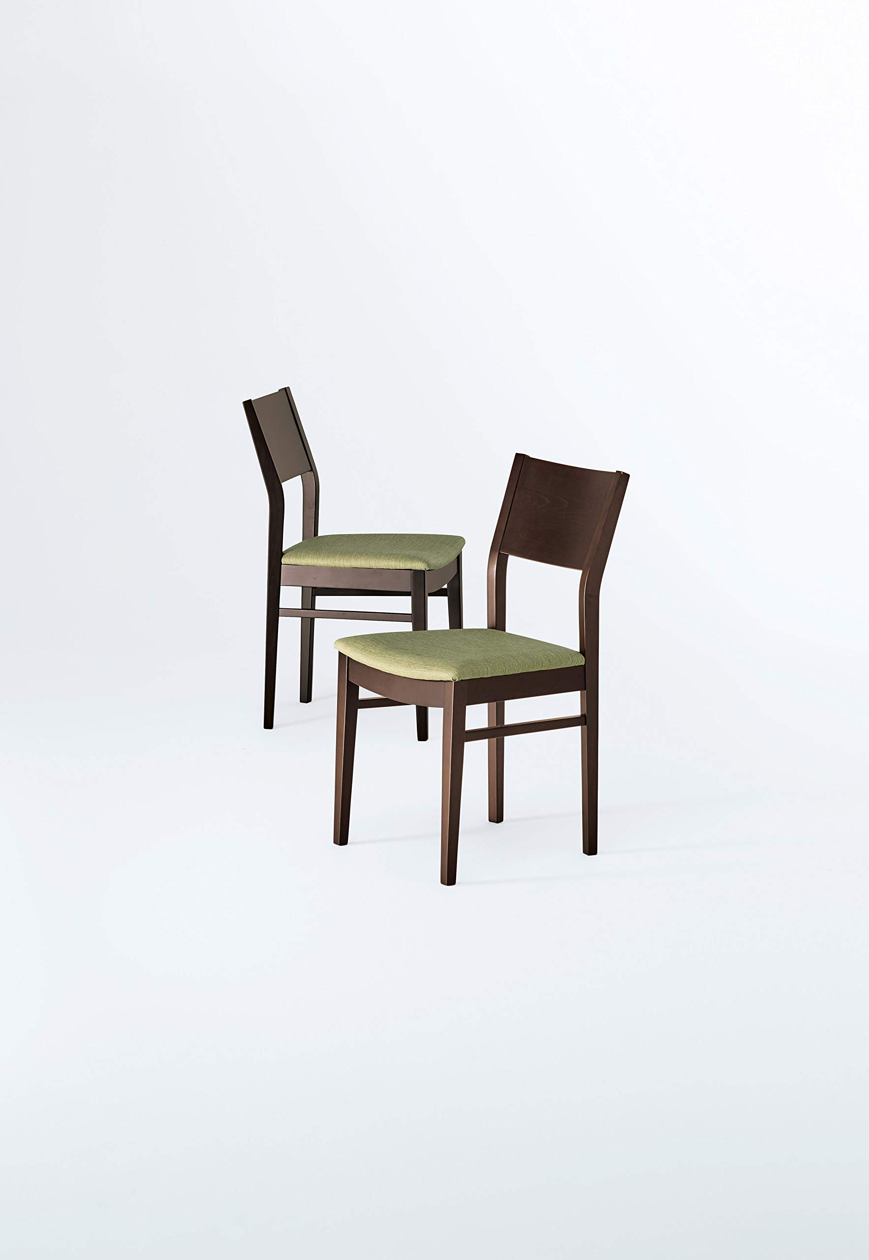 Amazon.co.jp: オリバー ダイニングチェア 木製 布 ナチュラル