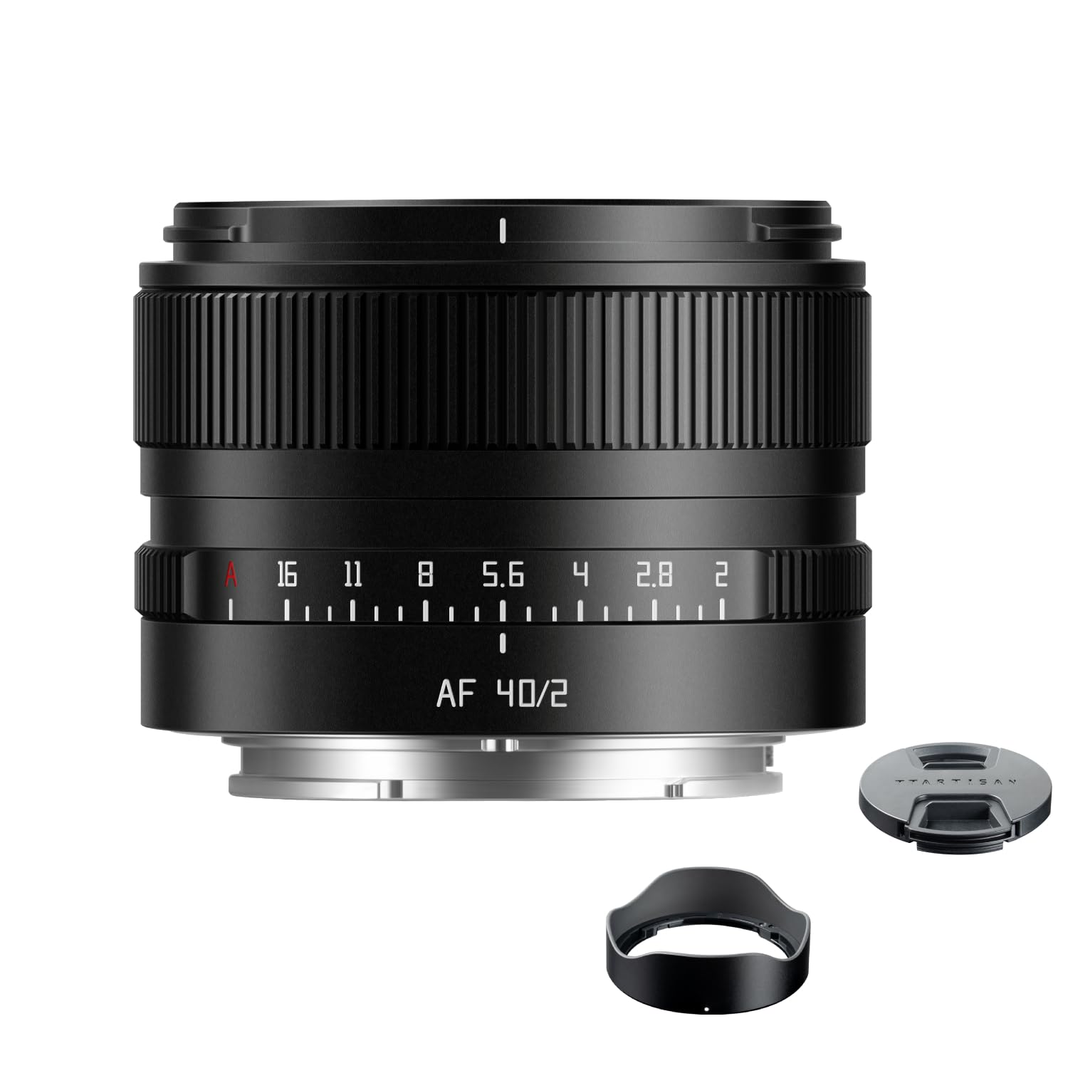 lente fotografica ttartisan 40mm f2 e-mount autofoco apertura f2.0