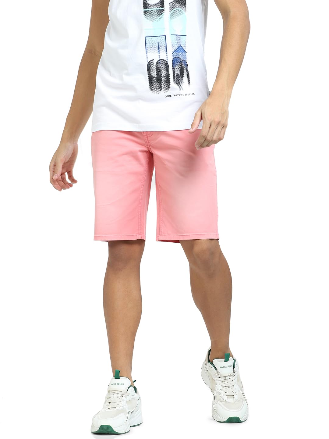 Men's Cotton Blend Regular Fit Shorts