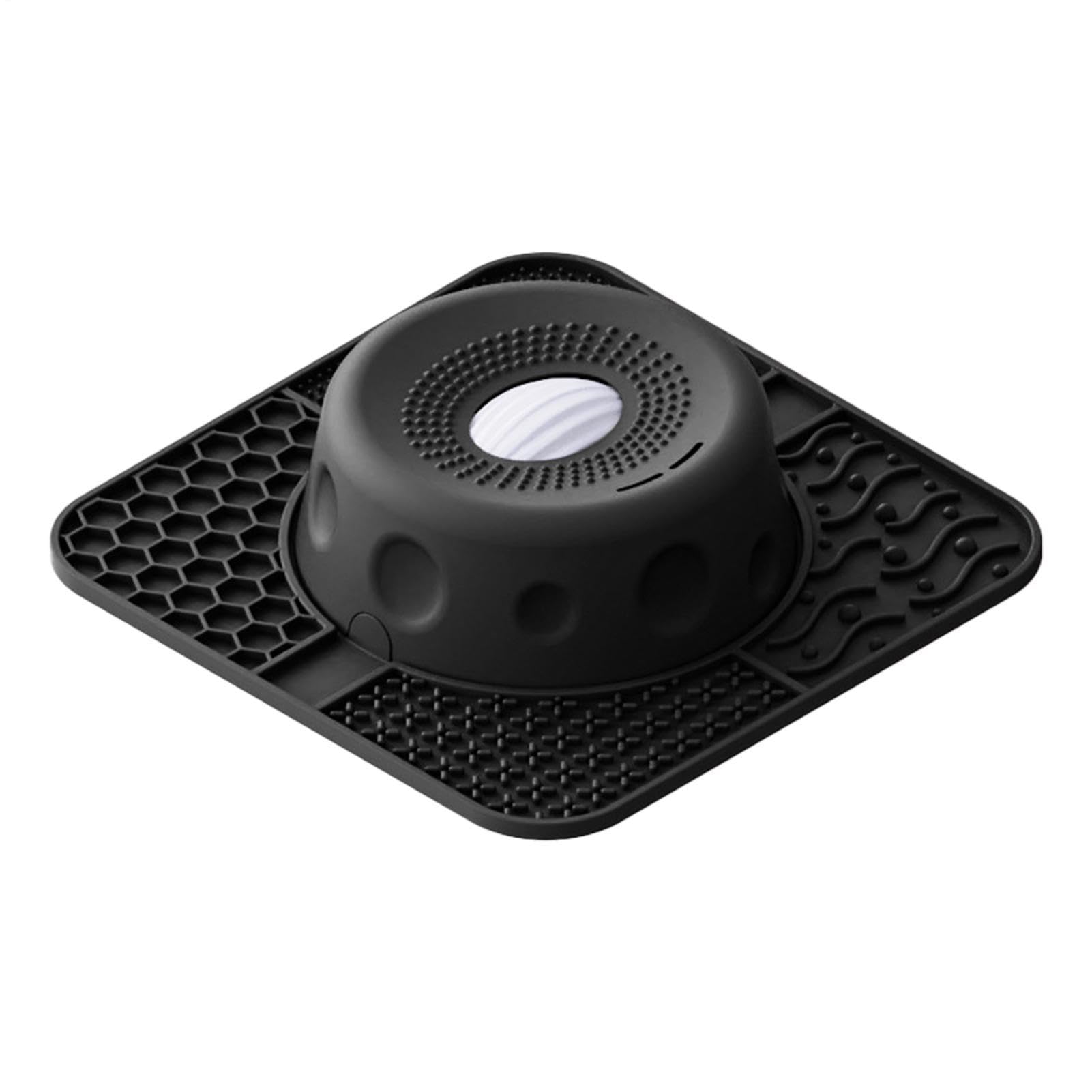 Lick Bowl Dispenser in Silicone con Palla Rotante | Ciotole Di Arricchimento Per Cani Cibo Animali Cuccioli Leccare Mangiare Yogurt Purea Carne Snack Aiuta Alimentazione