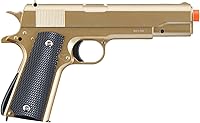 Vista 2 de GoldenBall Pistola de Airsoft de acero con resorte de acero de 330 FPS Airsoft 1911
