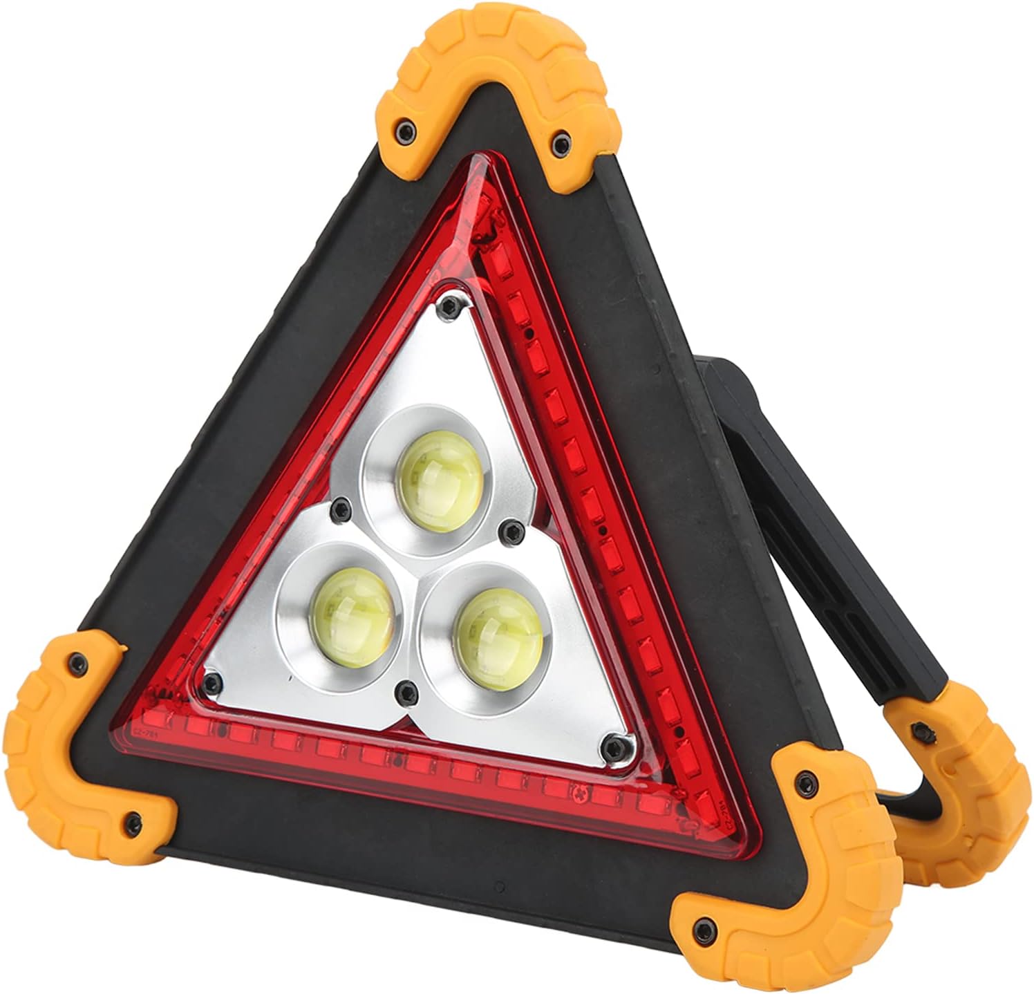 Gavigain Trépied D’avertissement De Voiture Transportable LED, Voyant D’avertissement De Dépannage, Lampe De Travail COB, Lumière De Secours Multifonctionnelle LED Emergency Gentle