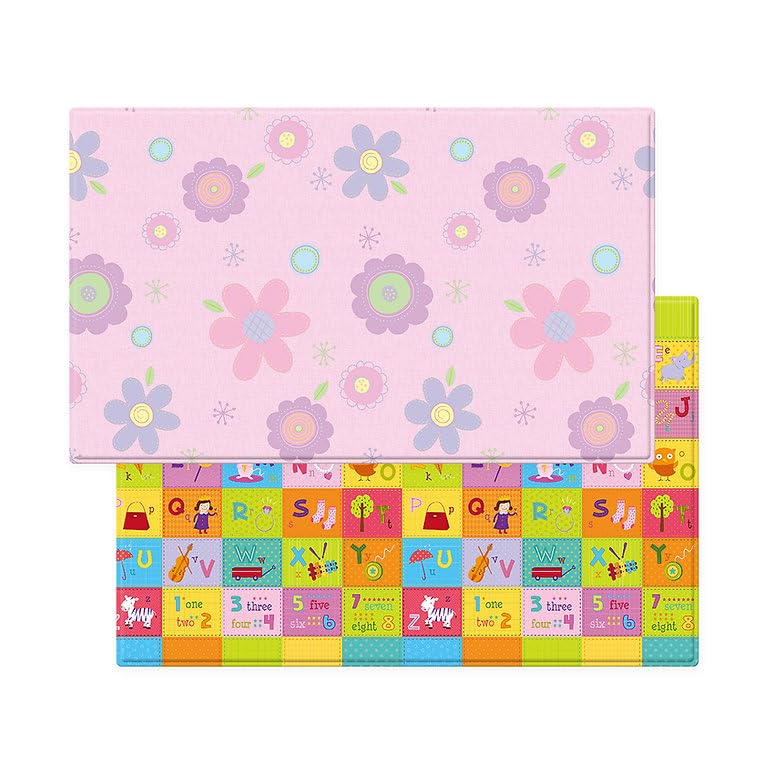 Dwinguler Eco-Friendly Kids Play Mat - Flower Garden (Large)
